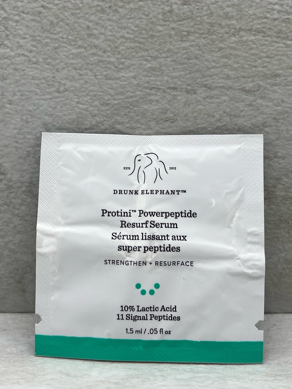 ⚡️ $1 Drunk Elephant Protini Polypeptide Resurfacing Serum Sample Packet 🐘
